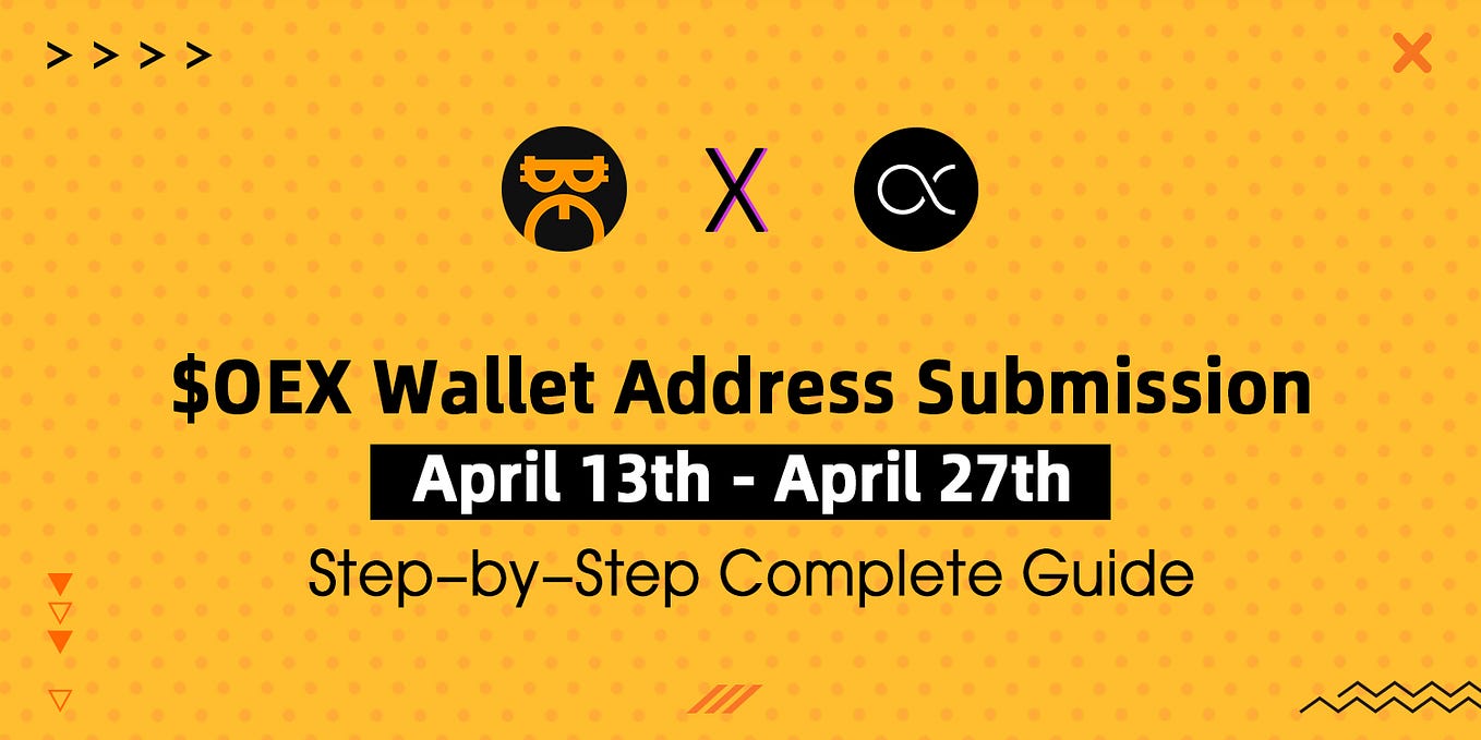 Guide to $OEX Address Submission on Satoshi App